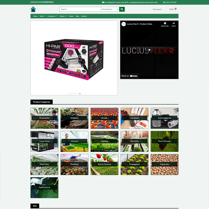 Greenhouse Hydroponics